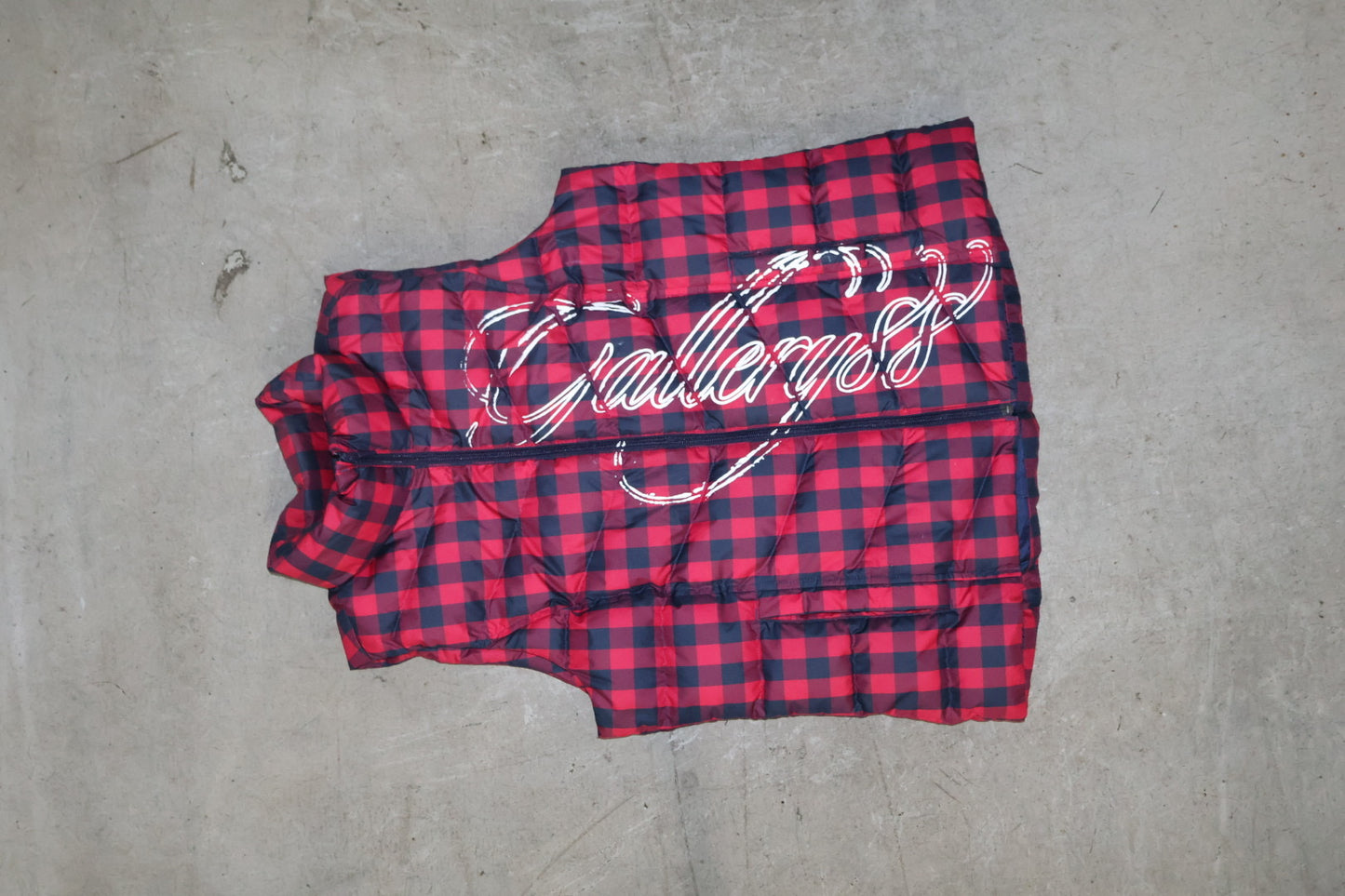 Second Pass Plaid Vest