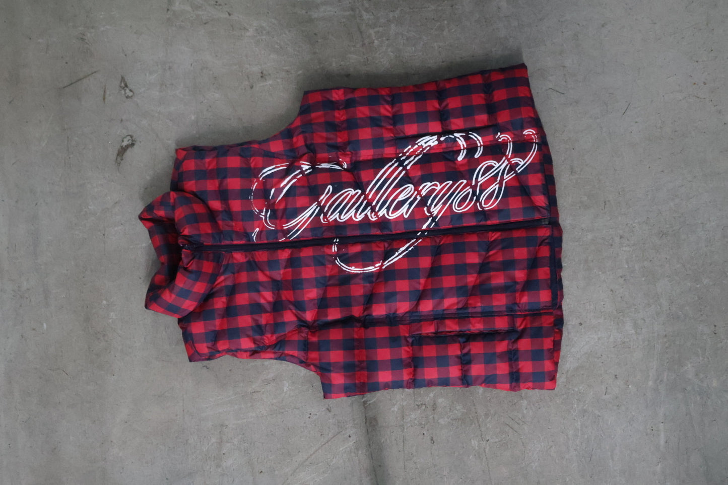 Second Pass Plaid Vest
