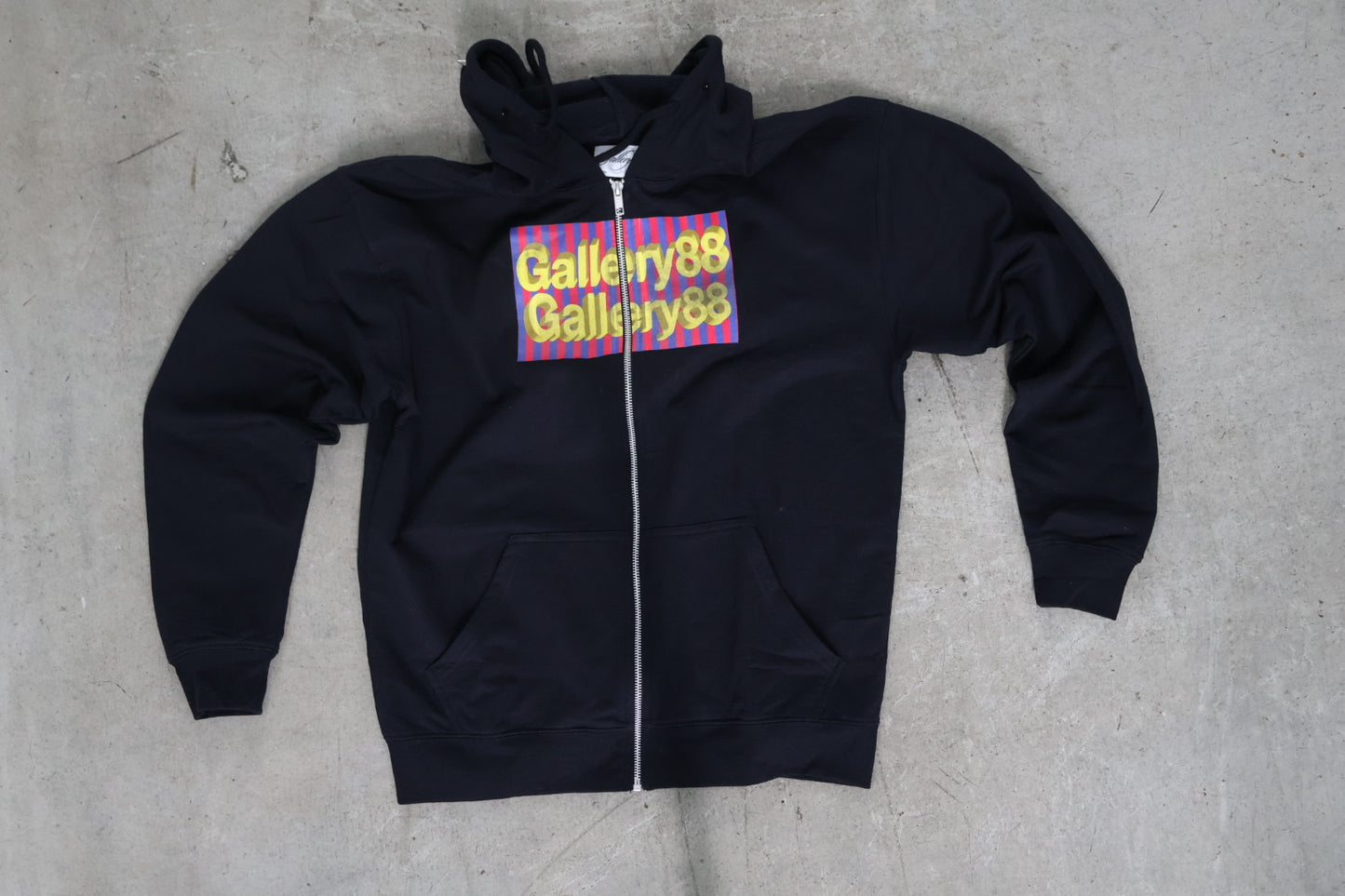 Gallery 88 Striped Zip