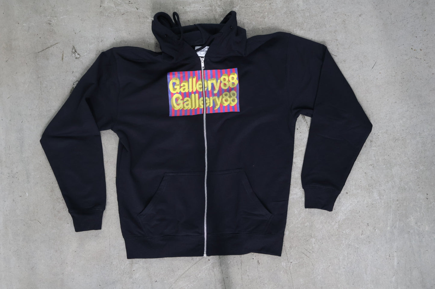 Gallery 88 Striped Zip